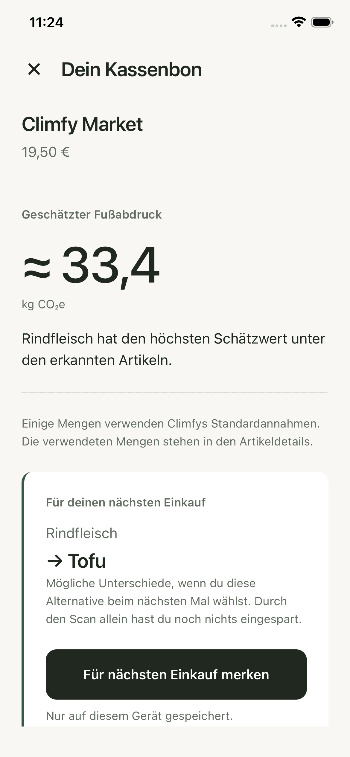 Erkenne, was ins Gewicht fällt.