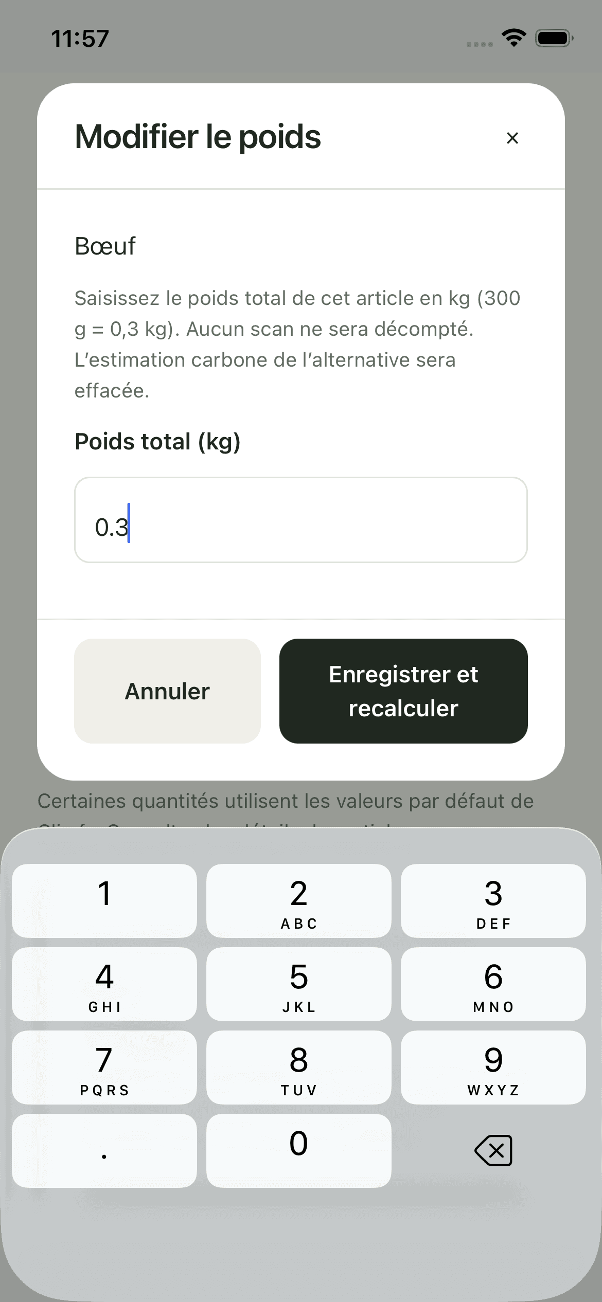 Comprenez les chiffres.